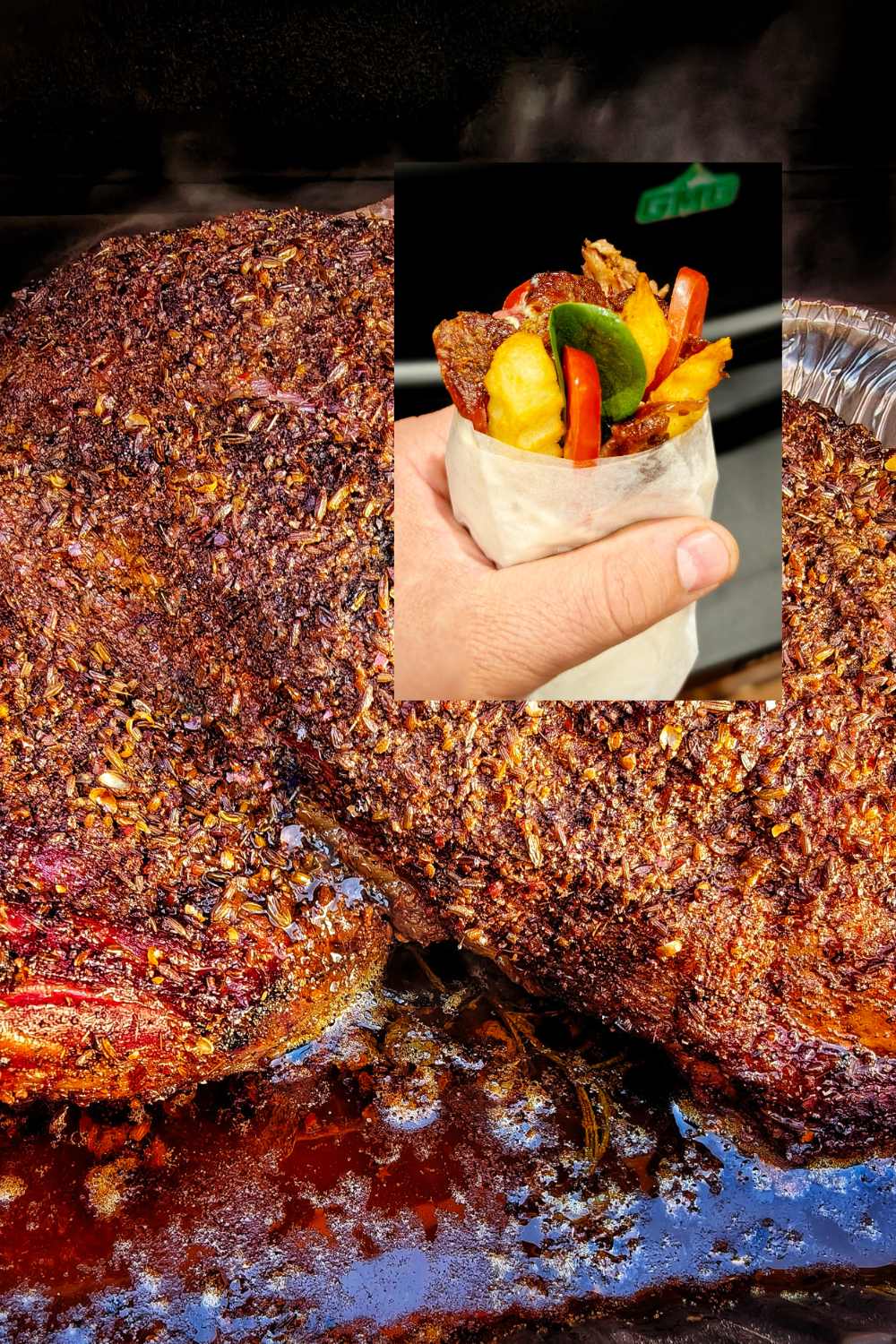 Middle Kingdom Pulled Lamb Gyros