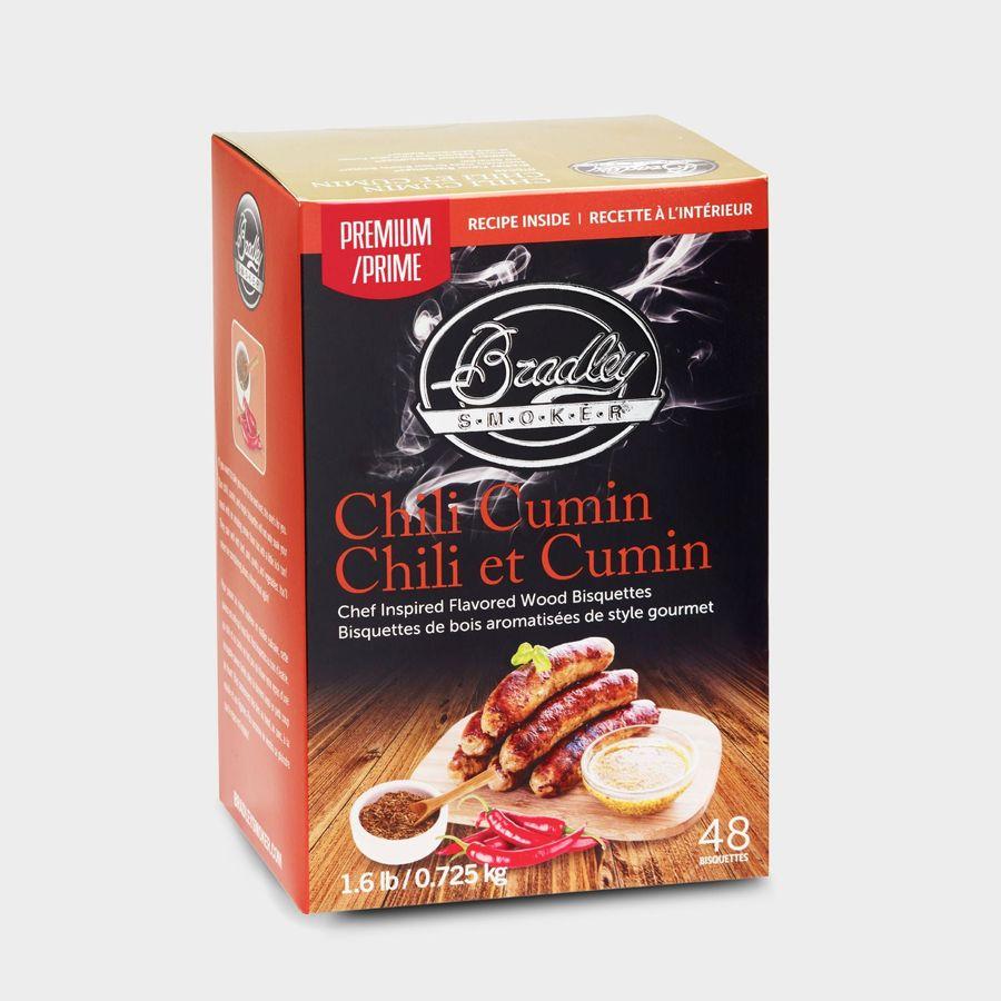 Bradley Smoker Bisquettes, Chili Cumin 48 Pack