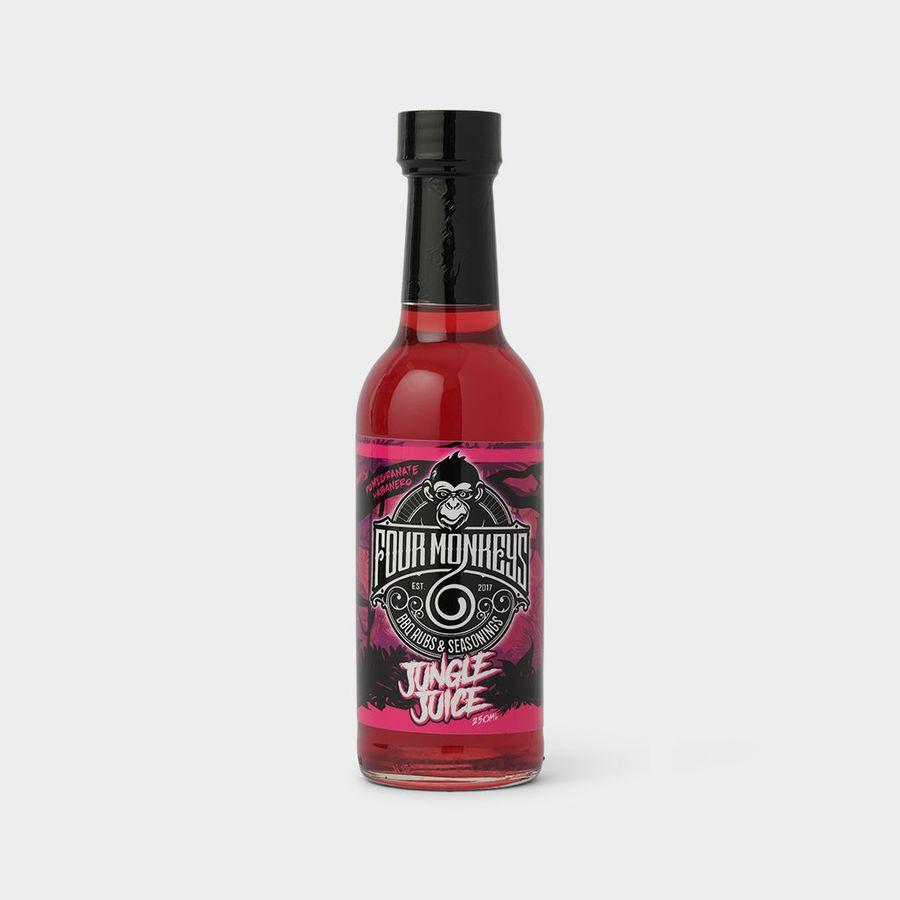 Four Monkeys BBQ Pomegranate Habenero Jungle Juice