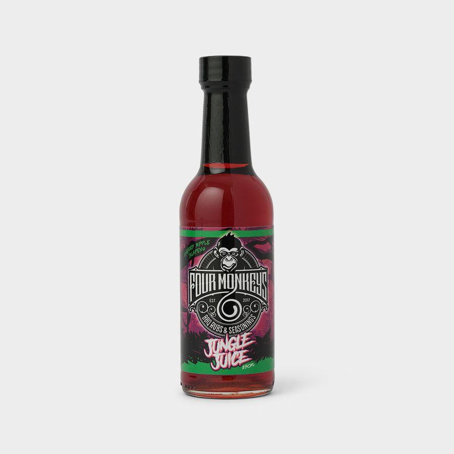Four Monkeys BBQ Cherry Apple Jalapeno Jungle Juice