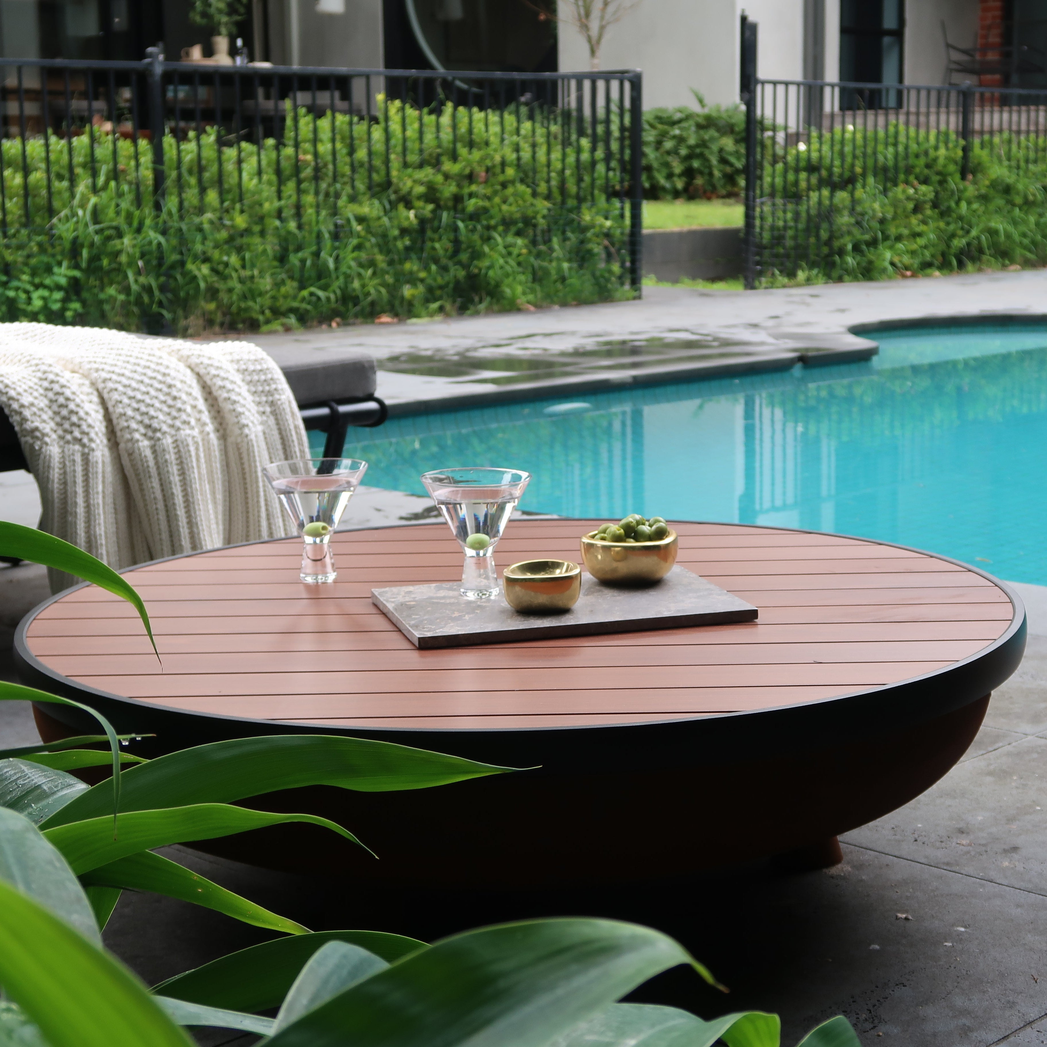 Hark Byron 100 Corten Steel Fire Pit