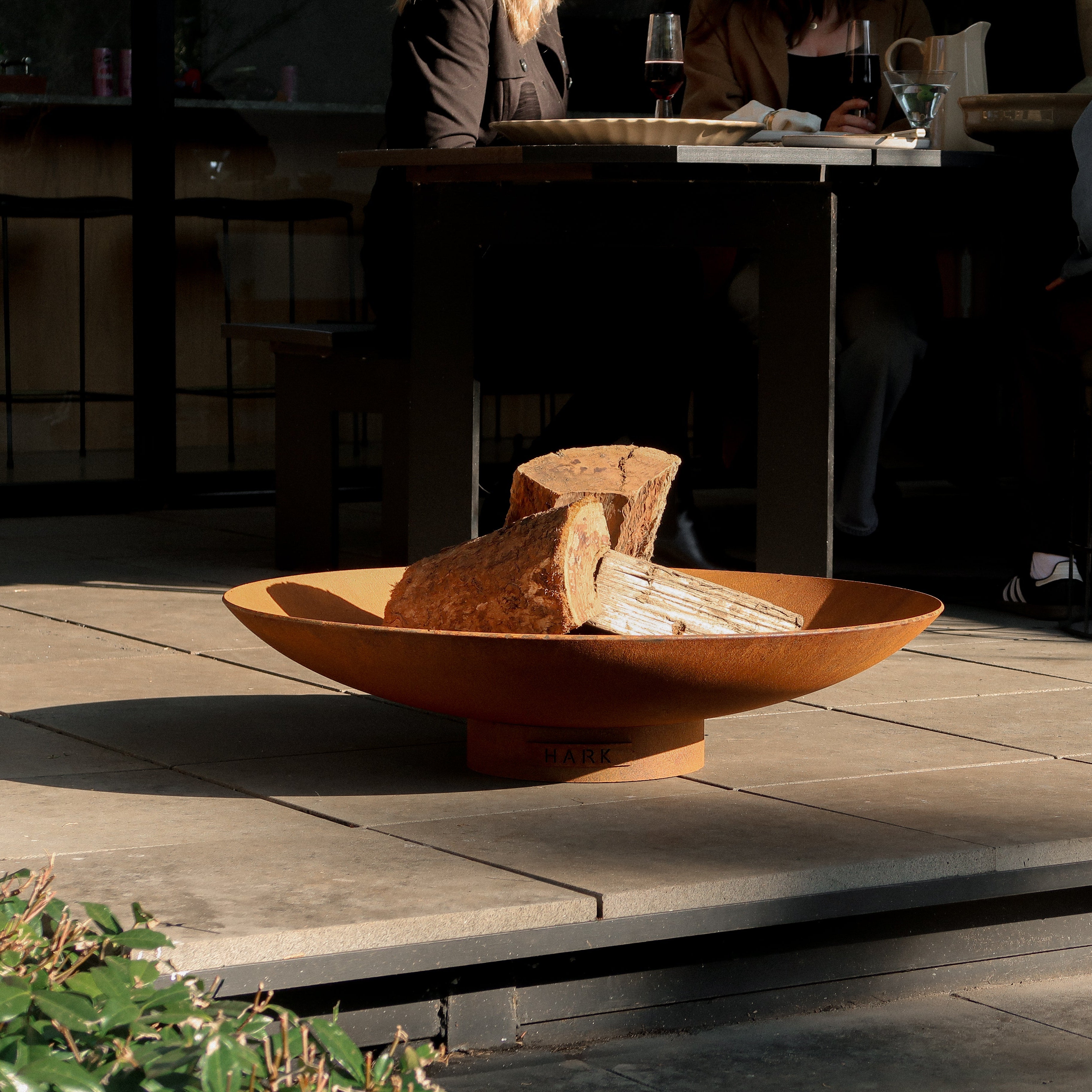 Hark Finn 100 Corten Steel Fire Pit