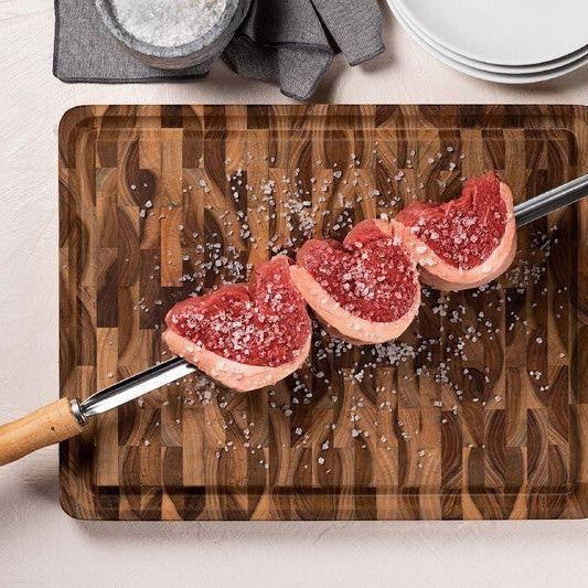 Tramontina Churrasco Wood Handle Single Prong Skewer 65 cm