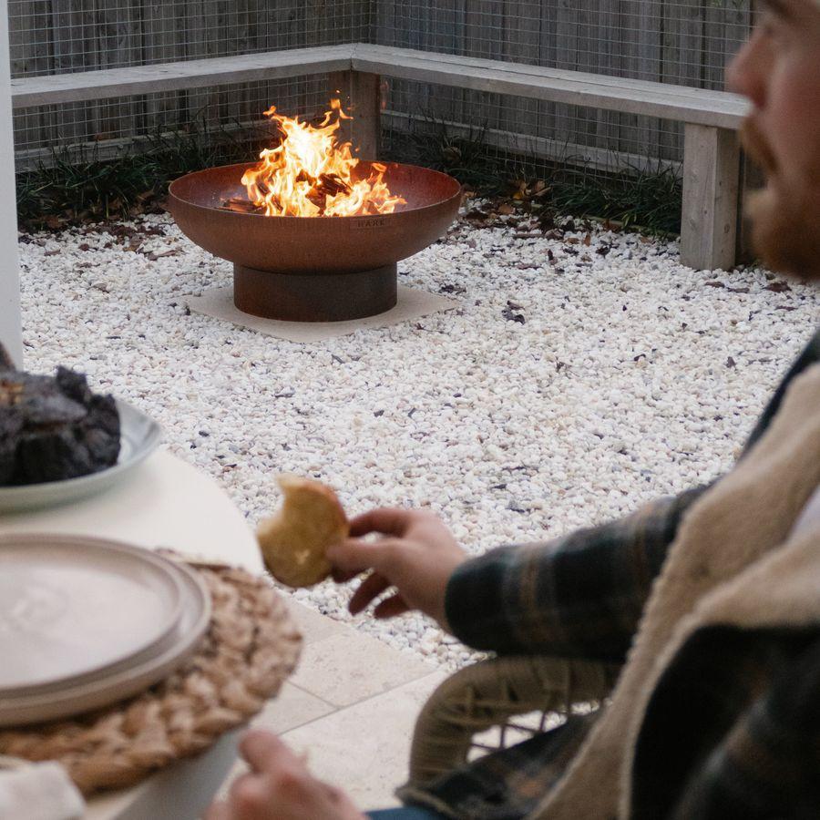 Hark Luca 80 Corten Steel Fire Pit