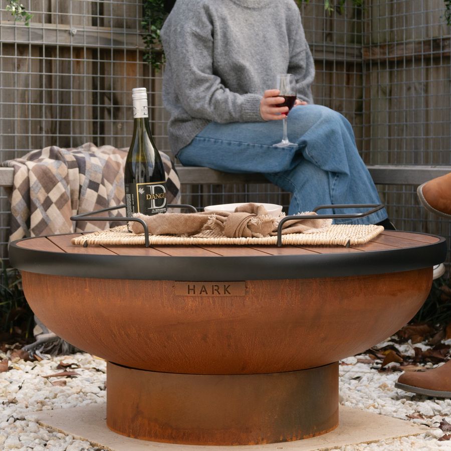 Hark Luca 80 Corten Steel Fire Pit