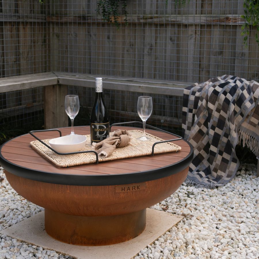 Hark Luca 80 Corten Steel Fire Pit
