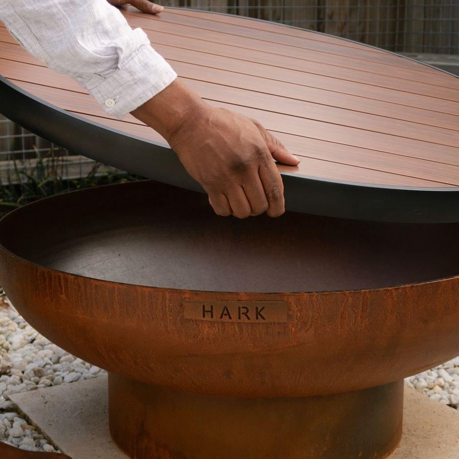Hark Luca 80 Corten Steel Fire Pit