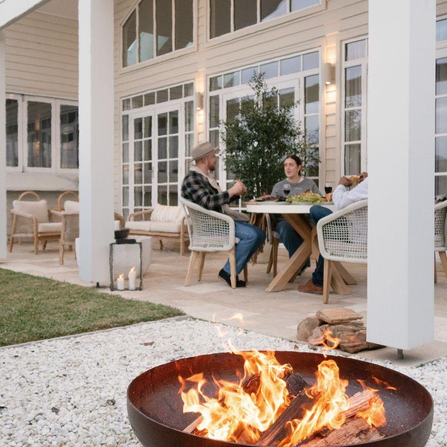 Hark Luca 80 Corten Steel Fire Pit