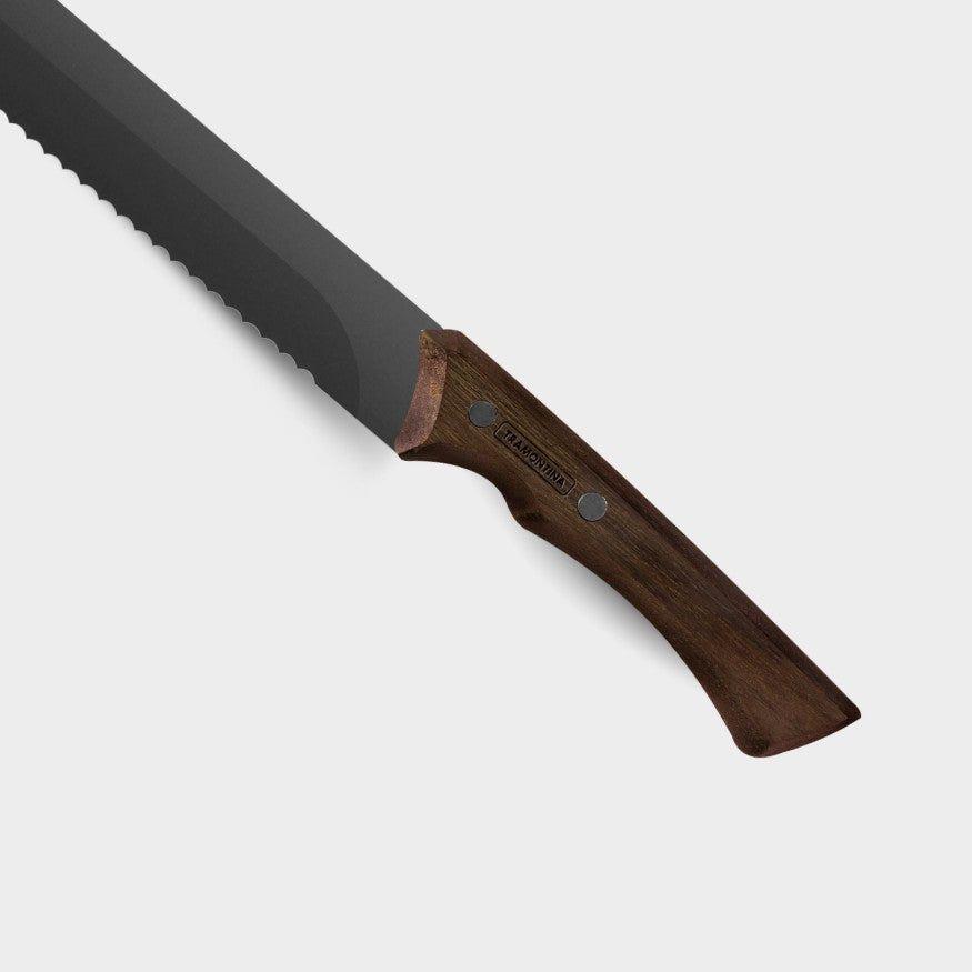 Tramontina Churrasco Black 10" Serrated Slicer