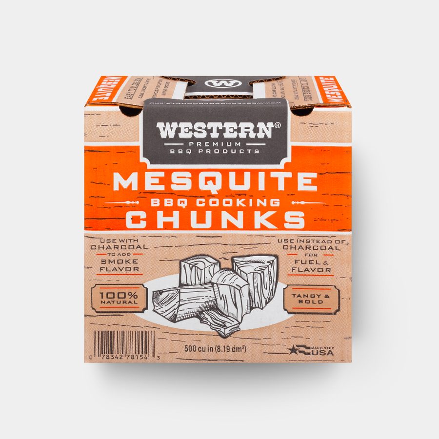 Western Premium BBQ Mesquite Wood Chunks