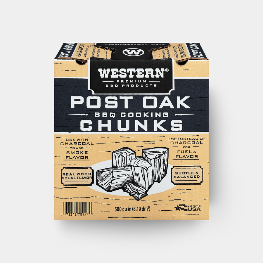 Western BBQ Post Oak Wood Chunks