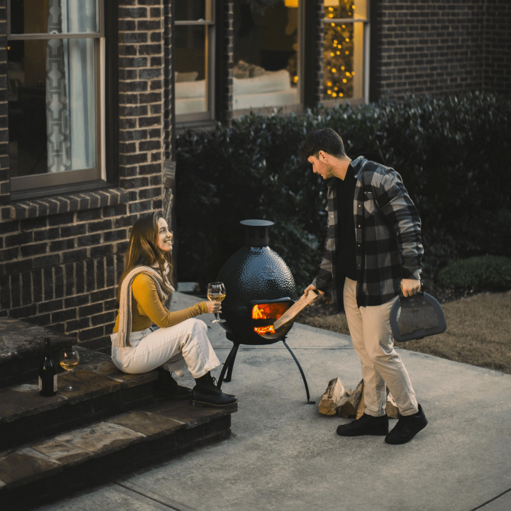 Big Green Egg Chiminea - Limited Edition