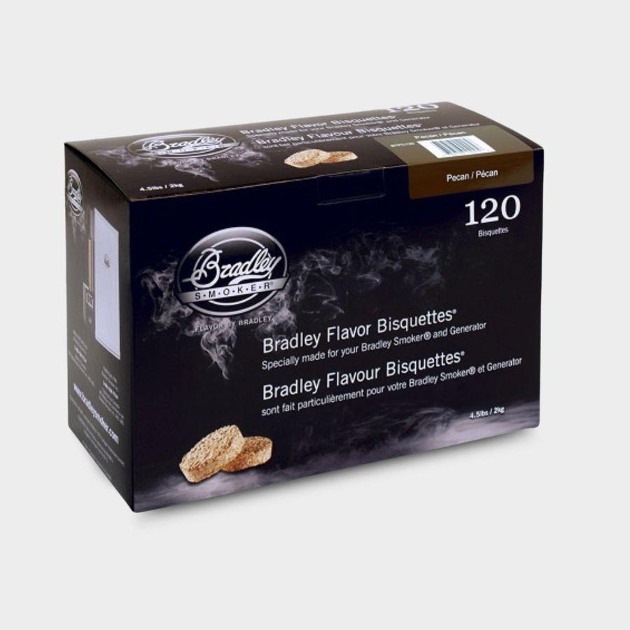 Bradley Smoker Bisquettes, Pecan Flavour 120 Pack