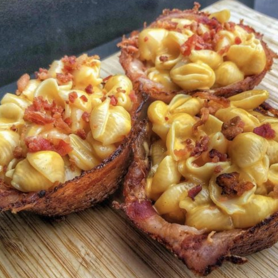 These are cheesy and loaded with bacon, take your Mac-N-Cheese game to ...