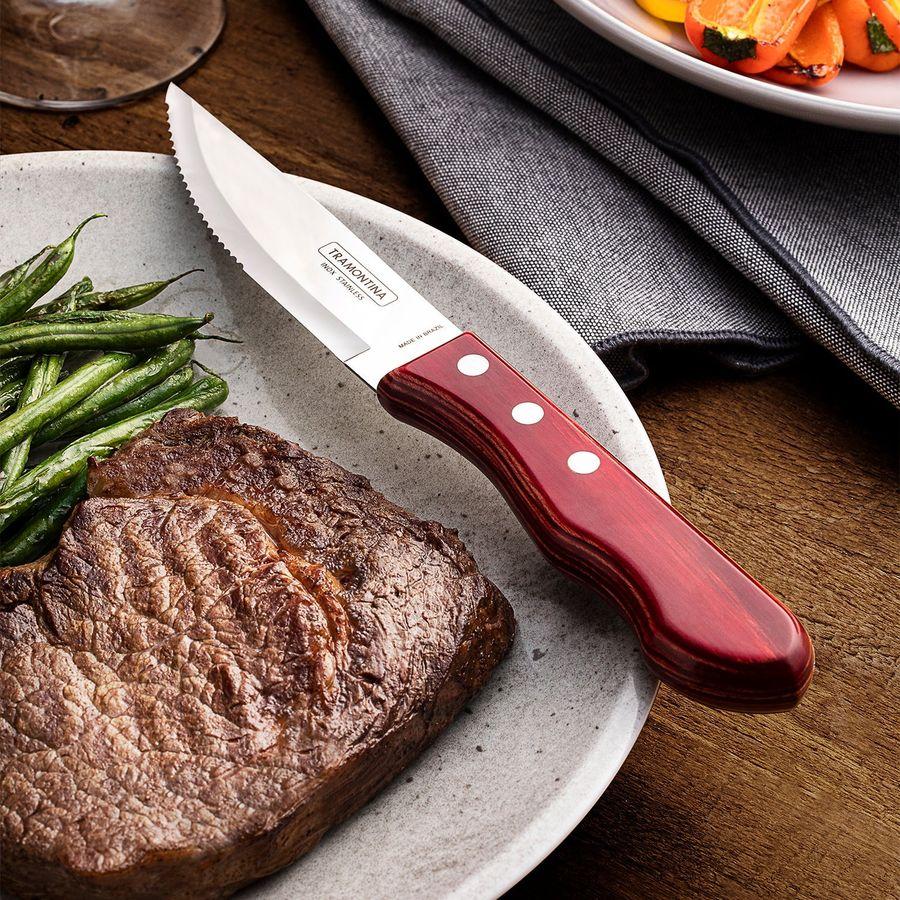 Tramontina 4 Piece Jumbo Steak Knife Set