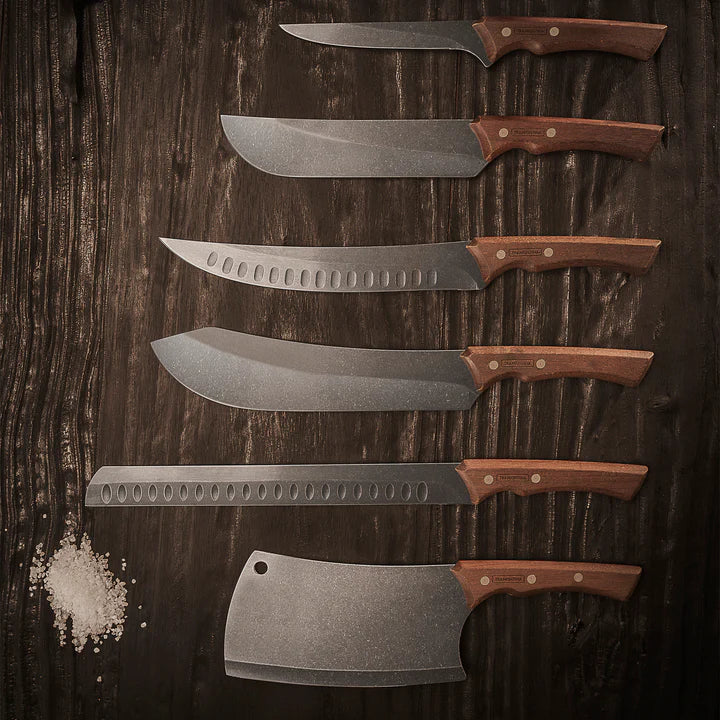 Tramontina 8 Piece Churrasco Black Knife Bundle