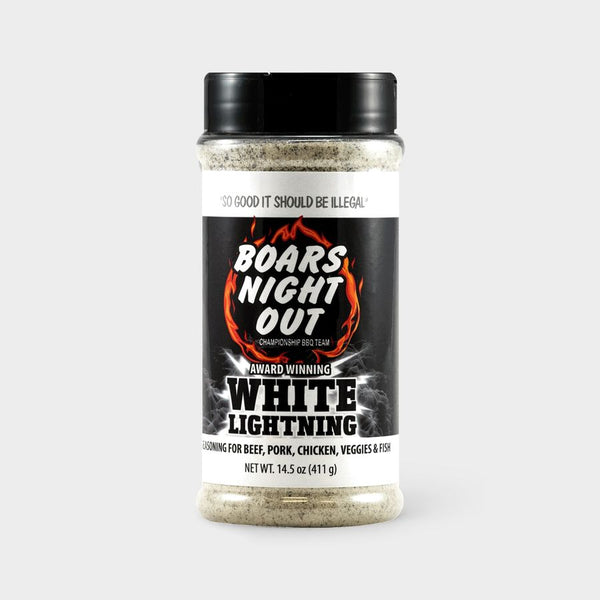 Boars Night Out White Lightning I The BBQHQ