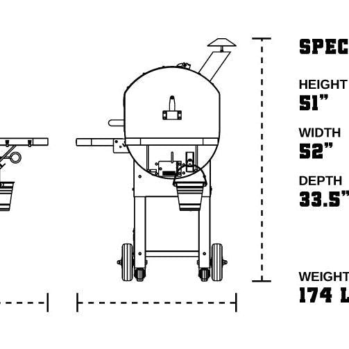 Green Mountain Grills Ledge Prime 2.0 WiFi Grill