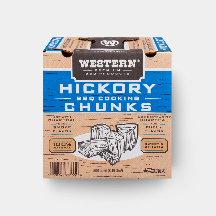 Western Premium BBQ Hickory Wood Chunks
