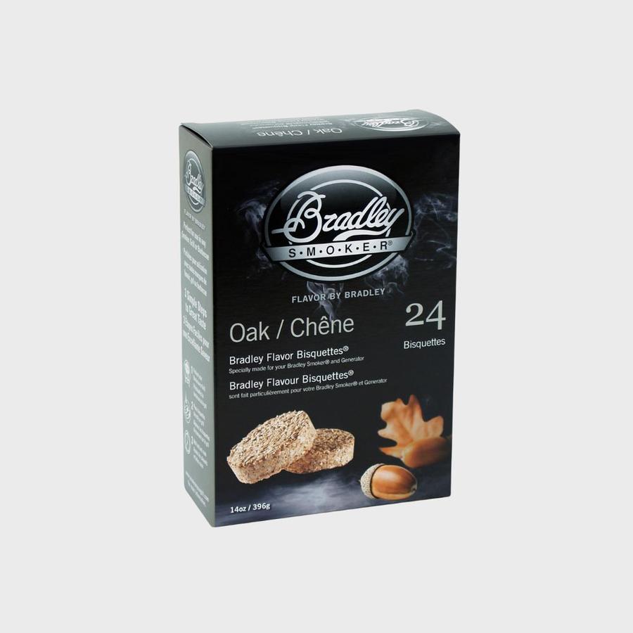 Bradley Smoker Bisquettes, Oak Wood Flavour